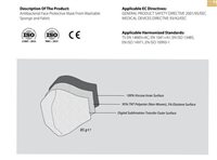 Mascherina Amen Amen in Tessuto AMASK008 - AMASK008